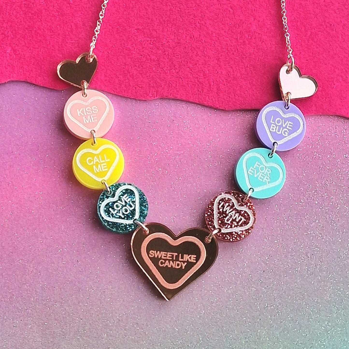 Love heart necklace