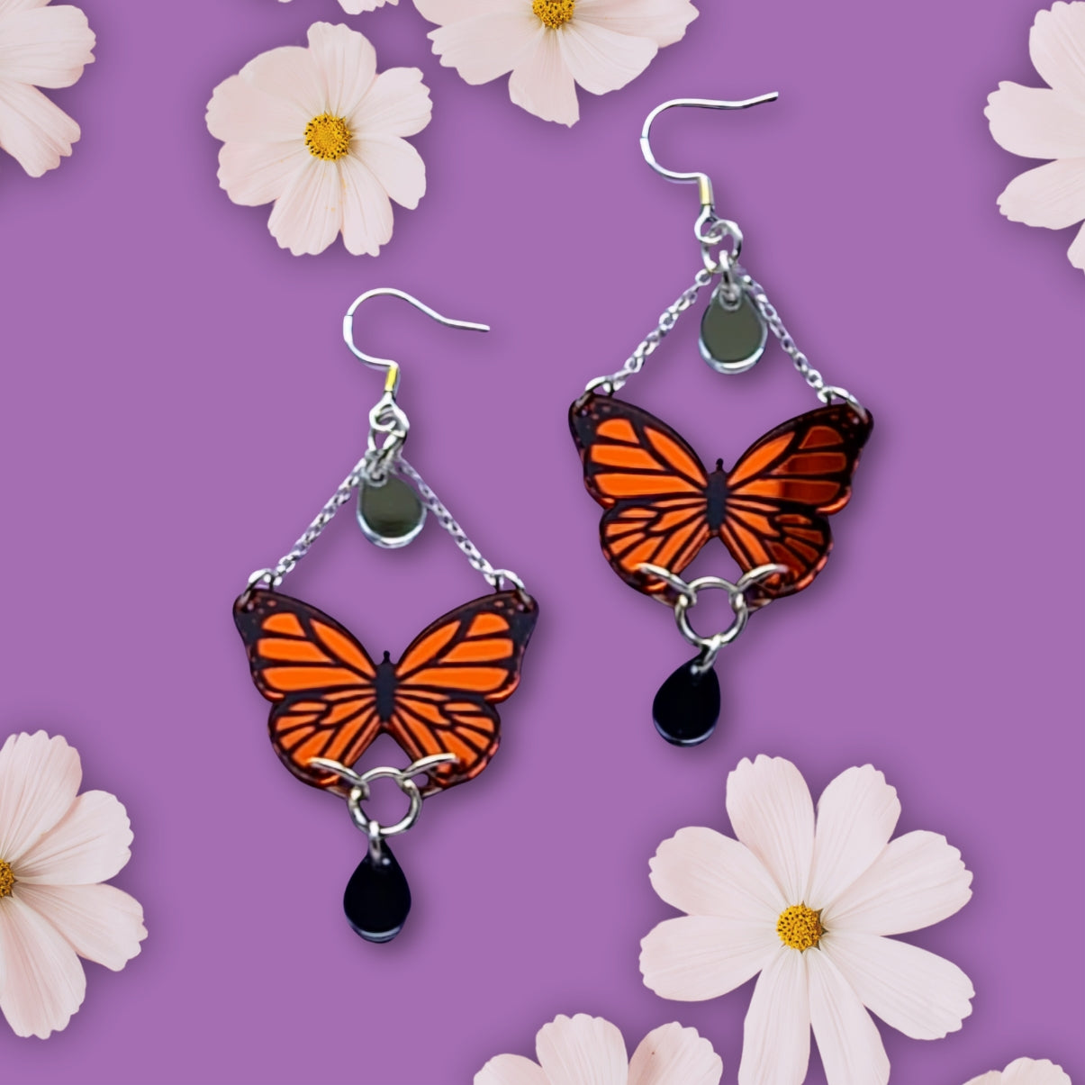 Butterfly earrings