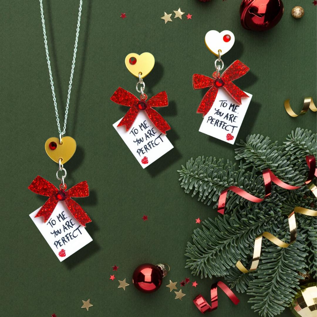 To me you are perfect earrings
