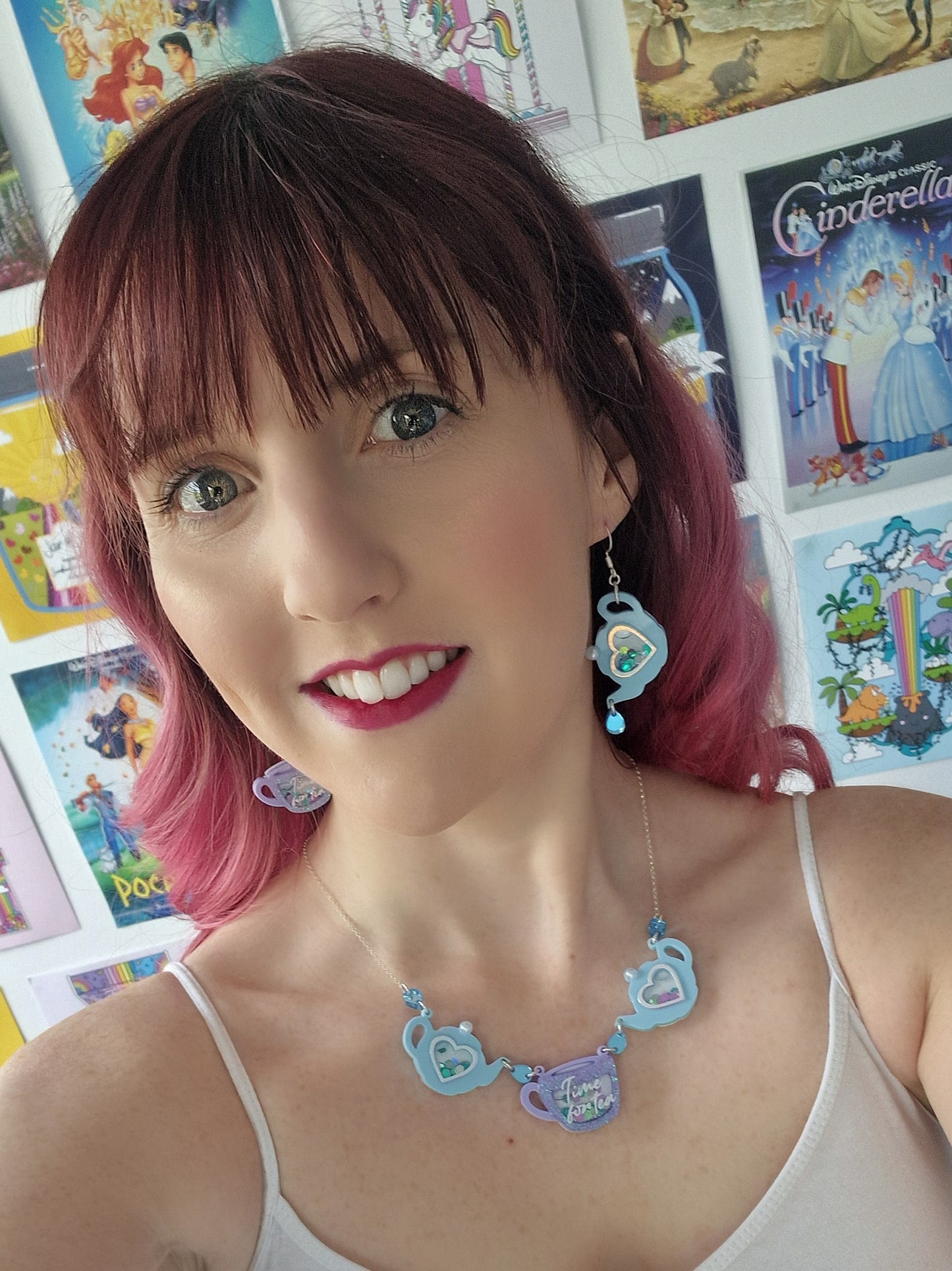 Time for tea earrings