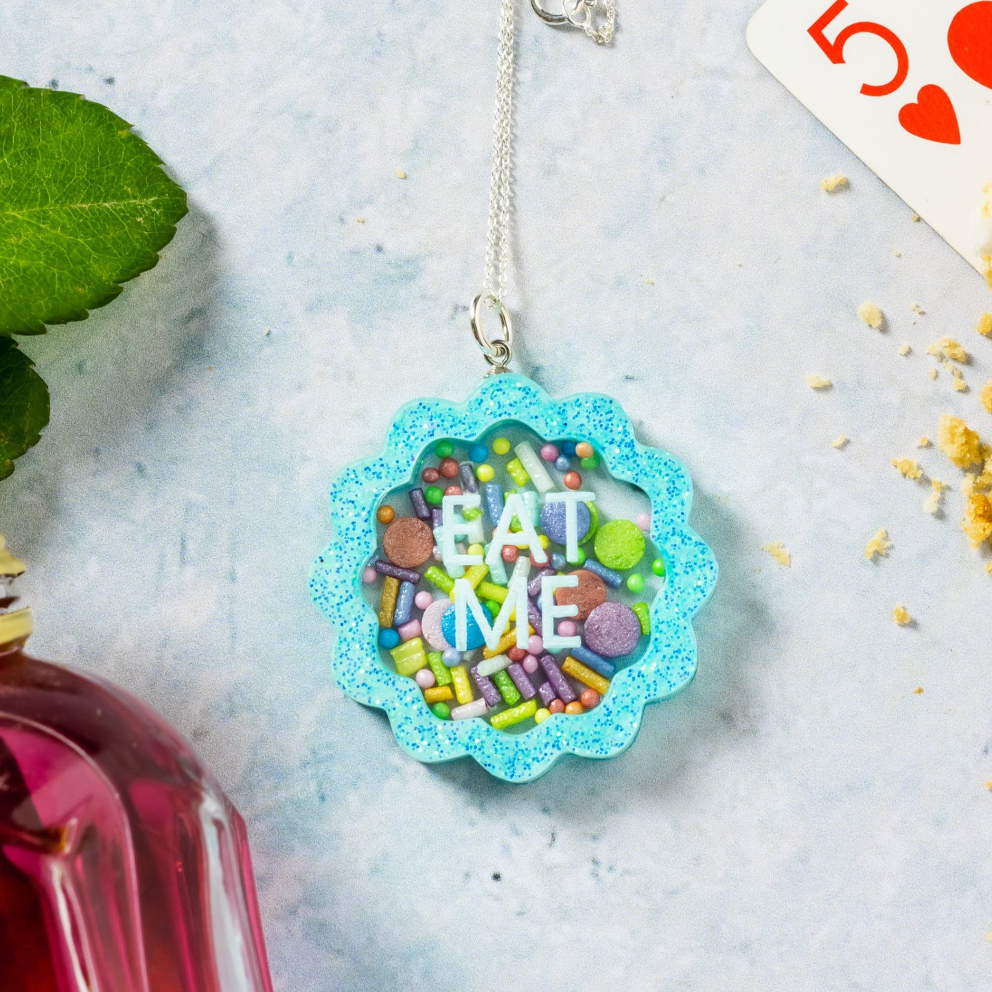 Eat me pendant