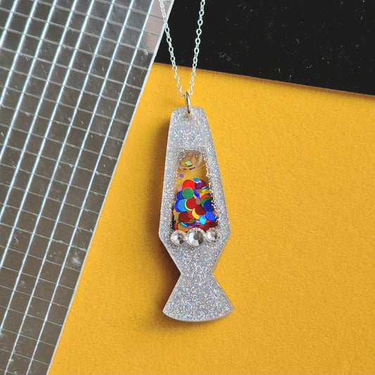 Lava lamp pendant