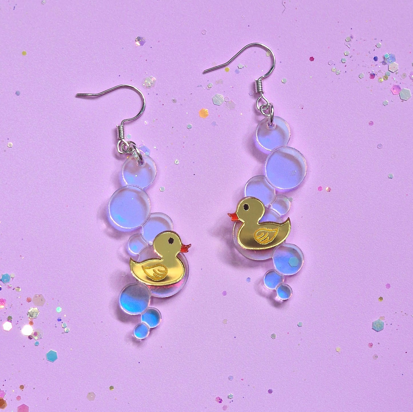 Bathtime earrings