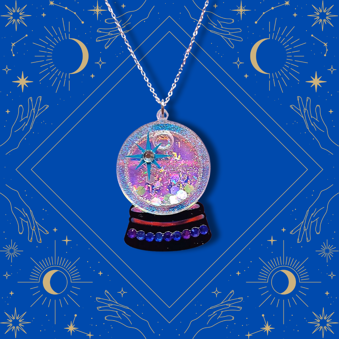 Crystall ball pendant