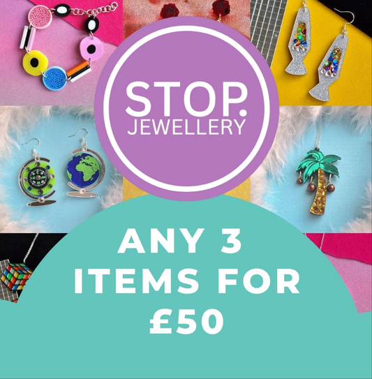 ANY 3 PIECES FOR £50