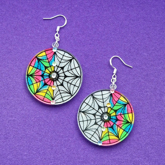 Wednesday window earrings