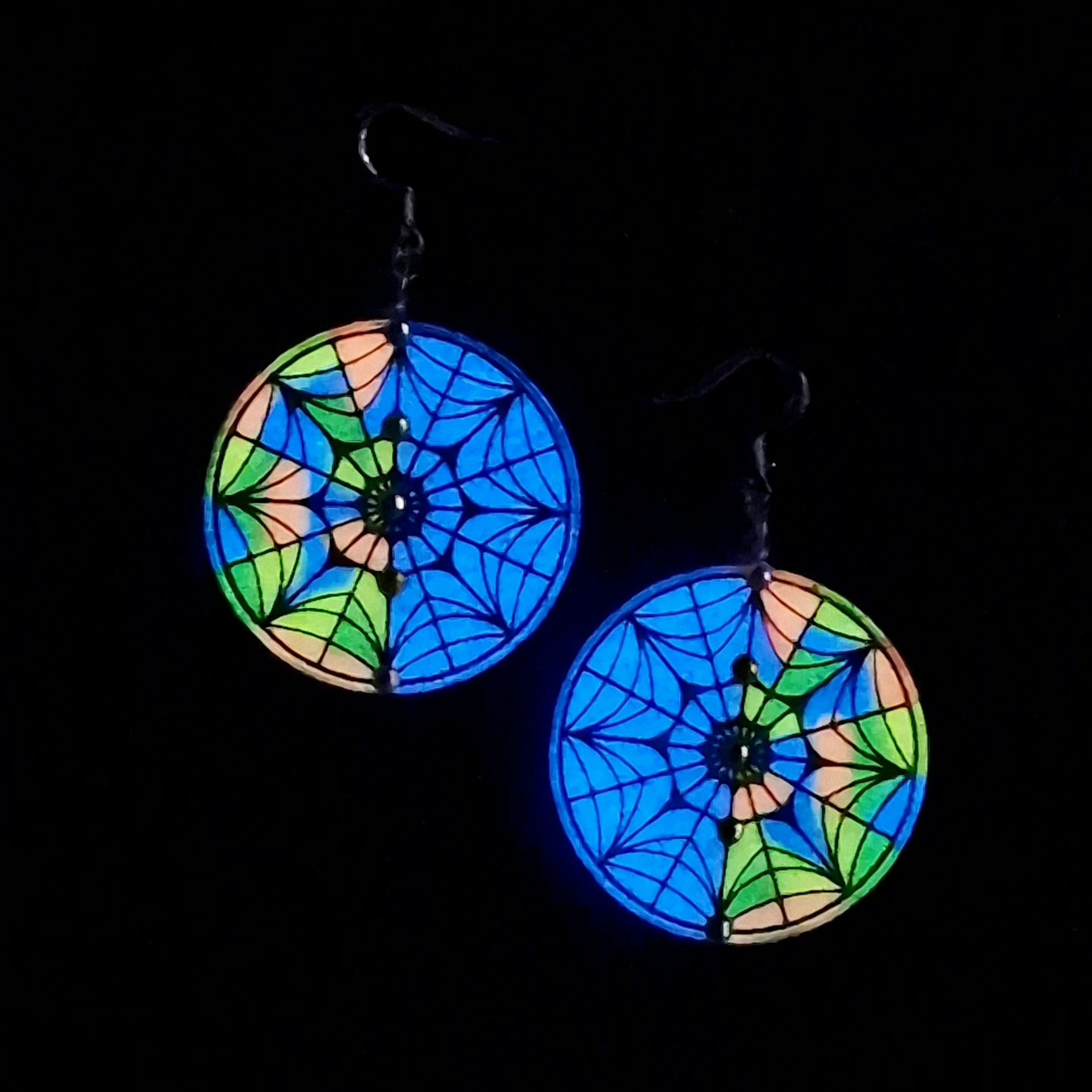 Wednesday window earrings