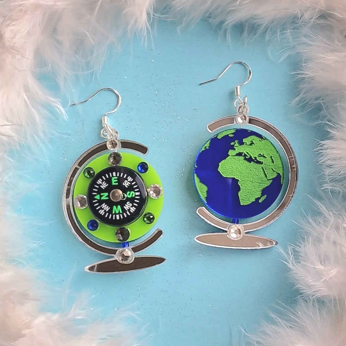 Adventure awaits earrings