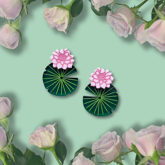 Lily pads studs