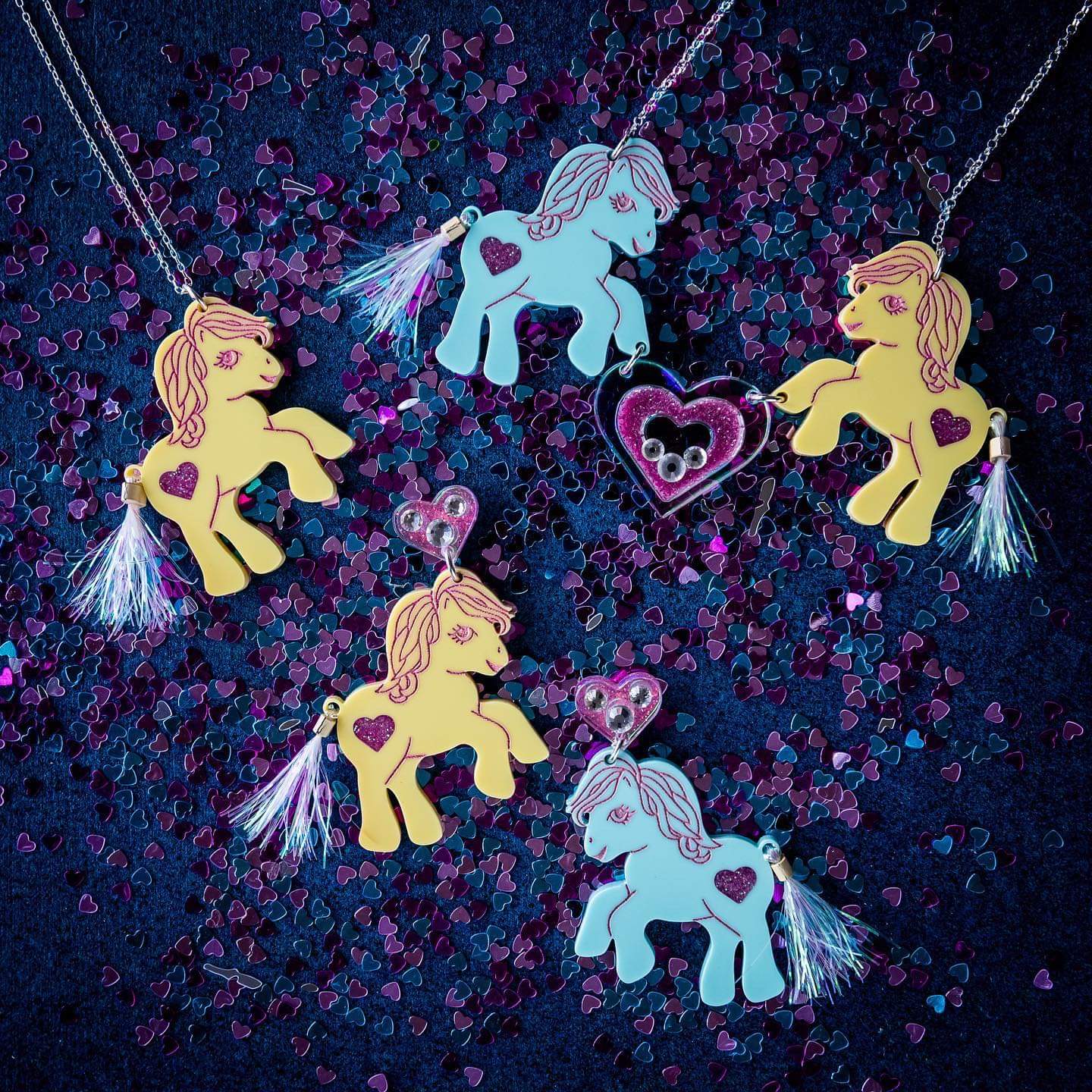 Pretty Pony earrings