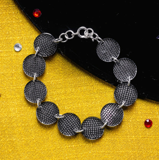 Disco ball bracelet