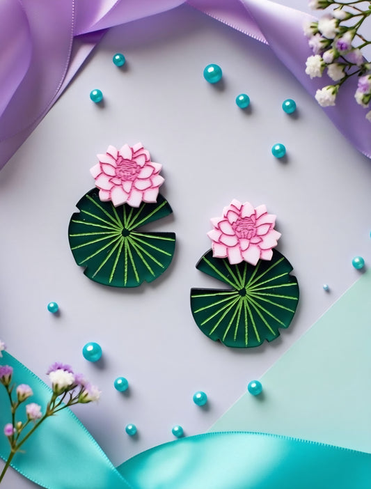 Lily pads studs